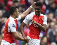 Iwobi competes with Sanchez, Ozil, for Arsenal player of the month award