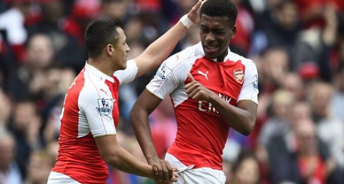 Iwobi competes with Sanchez, Ozil, for Arsenal player of the month award