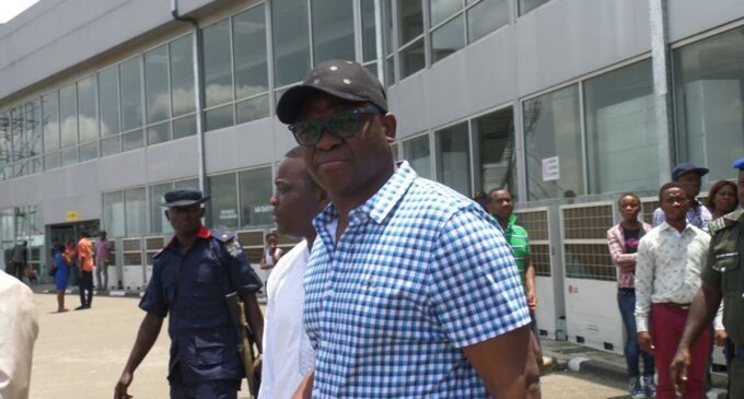 EFCC asks customs to place Fayose on watch list, prevent him from leaving Nigeria
