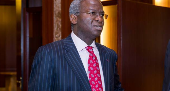 FG not in competition with any state, says Fashola