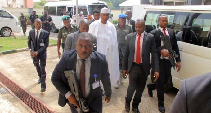 Umar orders Saraki’s security out of courtroom