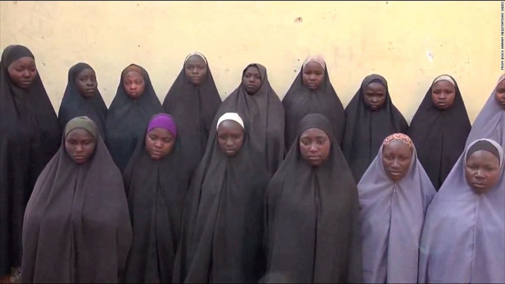 Cross section of the Chibok girls