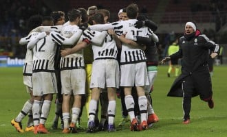 Juventus win fifth scudetto without kicking a ball