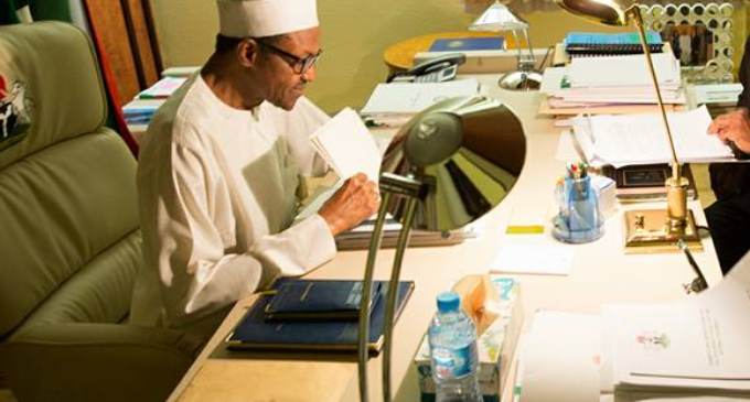 REVEALED: Buhari ‘hasn’t seen’ emergency economic bill