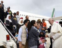 Refugees are gifts, not problem, says Pope