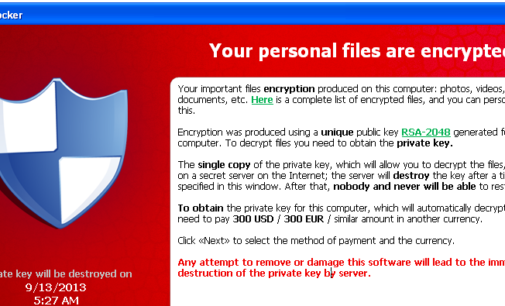 This virus ‘kidnaps’ your PC and asks you to pay