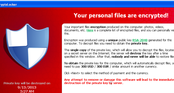 This virus ‘kidnaps’ your PC and asks you to pay