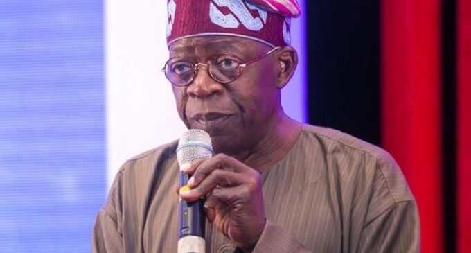 Tinubu to #EndSARS protesters: Give FG a chance to implement police reforms