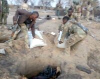 Troops uncover Boko Haram’s food bank