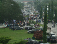 UNIPORT students on the rampage just before exams