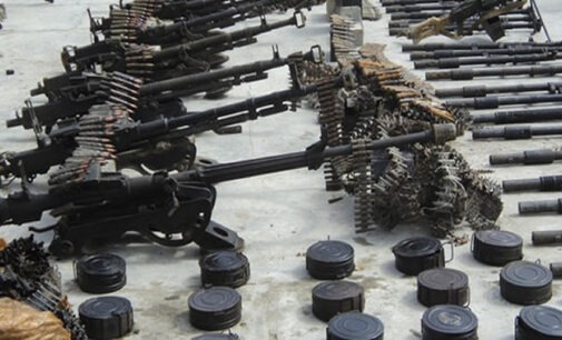 Troops discover largest single arms cache in north-east