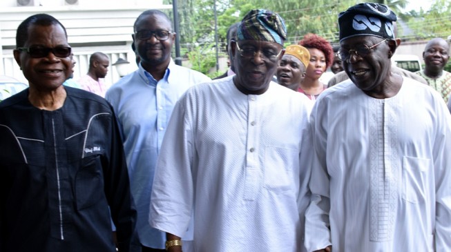 Amosun, Fashola, Fayemi absent as south-west APC leaders welcome Osoba