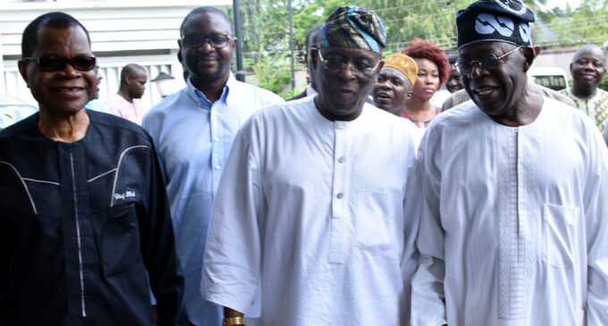 Amosun, Fashola, Fayemi absent as south-west APC leaders welcome Osoba