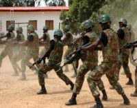 Army commences shooting exercise in Lagos