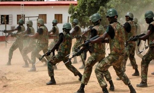 Army commences shooting exercise in Lagos