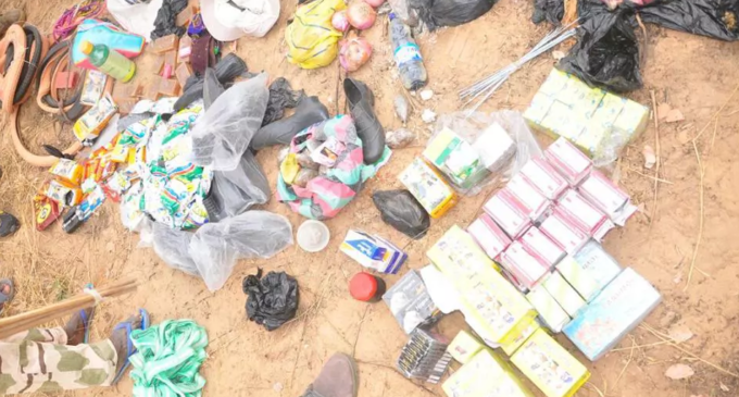 Troops ‘recover sex enhancing drugs’ from Boko Haram