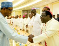 Catholic bishops: We’re 100 percent with Buhari