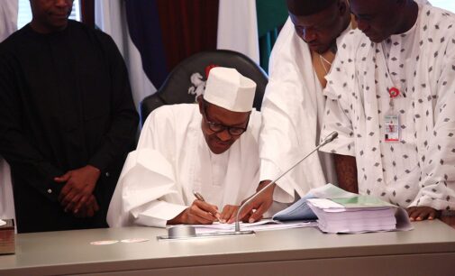 Buhari signs 8 bills into law