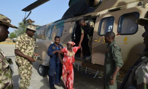 Rescued Chibok girl meets Shettima ahead of her trip to Aso Rock