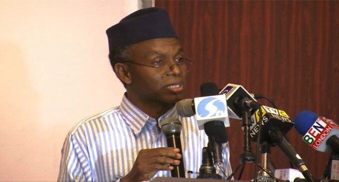 I wish oil would dry up so we could start using our brains, says el-Rufai