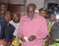 UPDATED: Metuh hospitalised after vomiting on his way to court