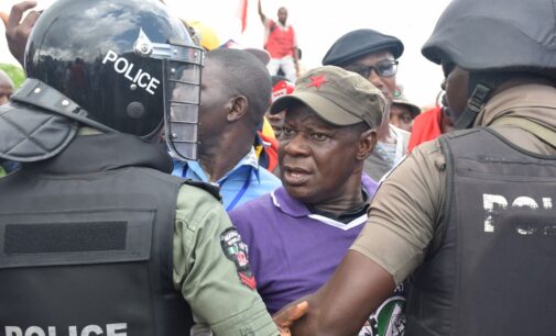 Police, NLC members clash in Lagos