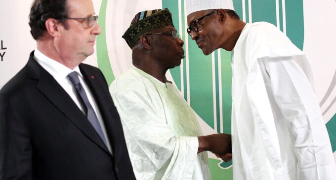 Obasanjo has become Buhari’s unelected adviser, says Oshiomhole