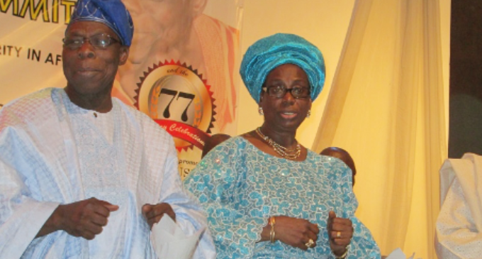 Obasanjo doesn’t joke with money, says wife