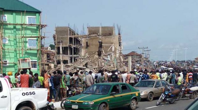 UPDATED: Ogun rescues victims of collapsed building