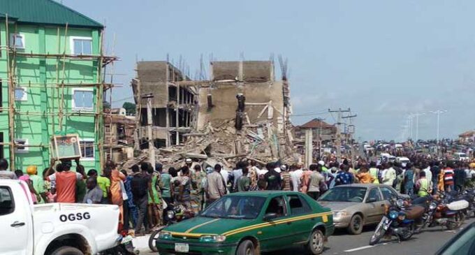 UPDATED: Ogun rescues victims of collapsed building