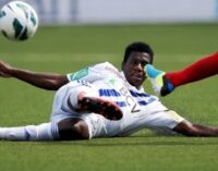Cameroonian footballer collapses on pitch, dies