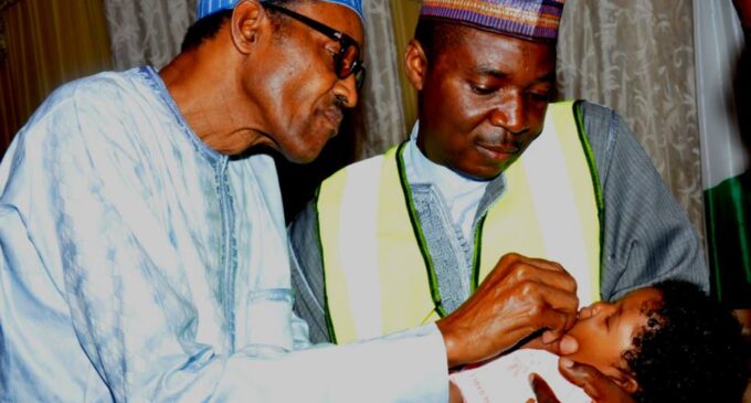 Buhari: Eradication of polio is one of the dividends of our govt