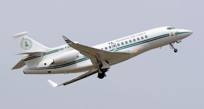 FG puts up two presidential jets for sale, asks bidders to quote in dollars