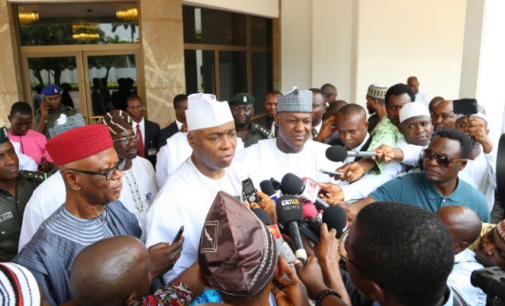 Saraki dodges question on Ndume, says ‘let’s focus on national issues’