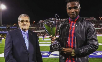 ‘This is for you mum’: Success dedicates POTY award