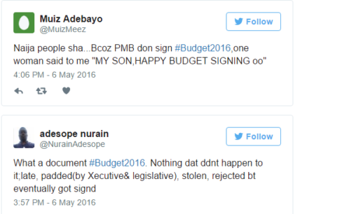Happy budget day, ministers roll up your sleeves… Reactions to Budget 2016 signing