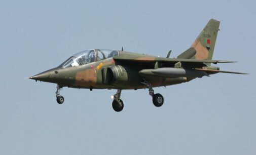 Air force jet crashes in Borno