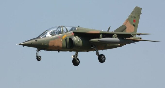 Air force jet crashes in Borno