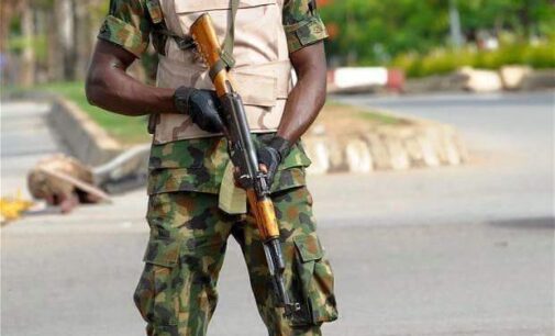 Fake soldier nabbed in Lagos
