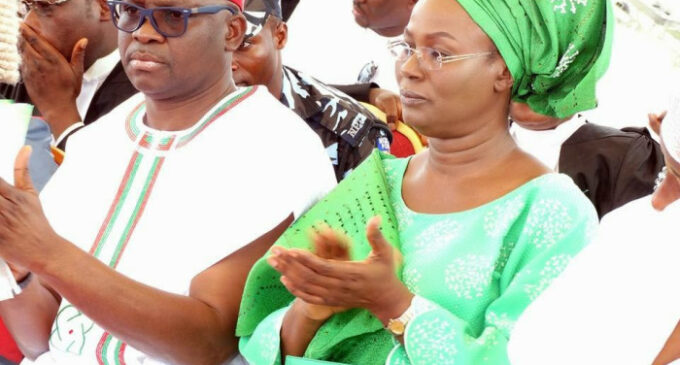 EFCC goes after Fayose’s wife