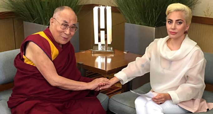 Lady Gaga ‘in bad romance’ with China after meeting Dalai Lama