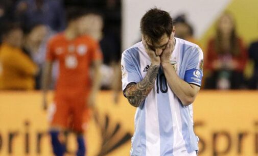 FIFA slams 4-game ban on Messi for insulting referee