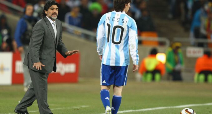 Please don’t go, Maradona begs Messi