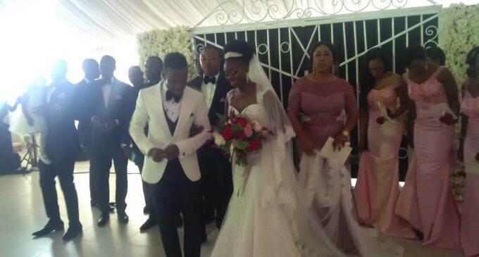 Onazi weds heartthrob Sandra, says ‘I’m the happiest man on earth’