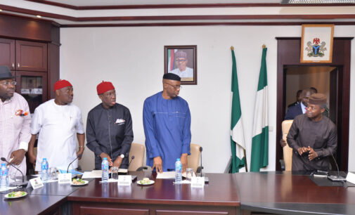 Troops to vacate Niger Delta communities as Osinbajo meets governors