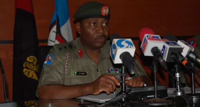 Army says politicians creating crisis between soldiers, south-east people