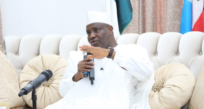 Tambuwal: Palliatives distribution in Sokoto delayed at minister’s request