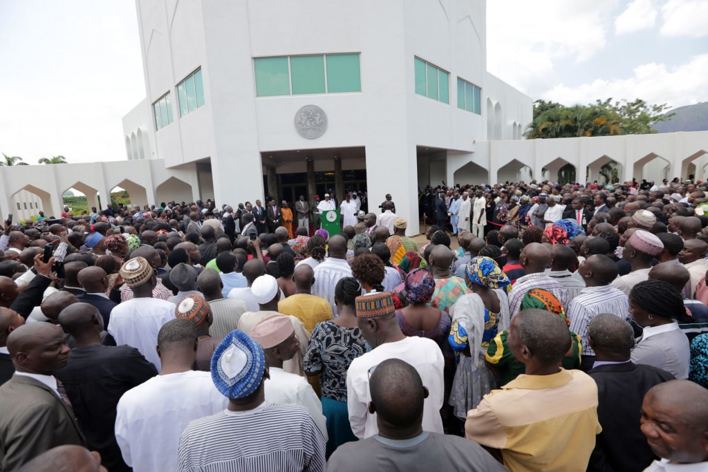 PRESIDENT BUHARI ADDRESS STATE HOUSE STAFFER