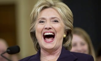 Clinton boasts double-digit lead as support for Trump plunges