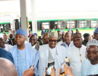Abuja-Kaduna railway line… Jonathan began it, Buhari finished it